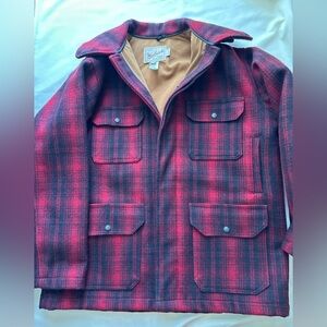 Woolrich Mackinaw Wool Field Jacket, never worn, mint condition, classic vintage